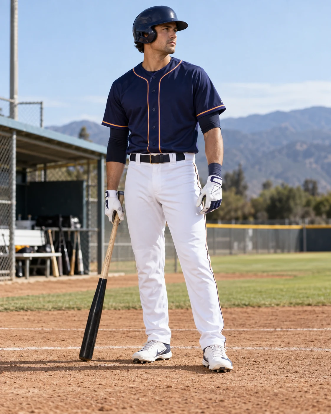 baseball pants editorial baseball teamwear on an athlete