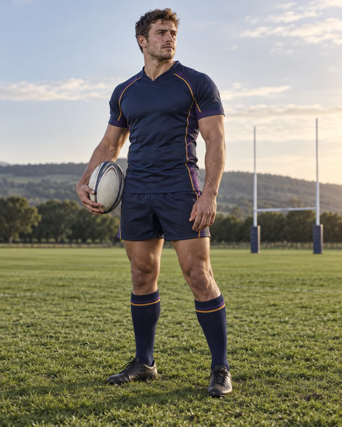 match jerseys editorial rugby teamwear on an athlete