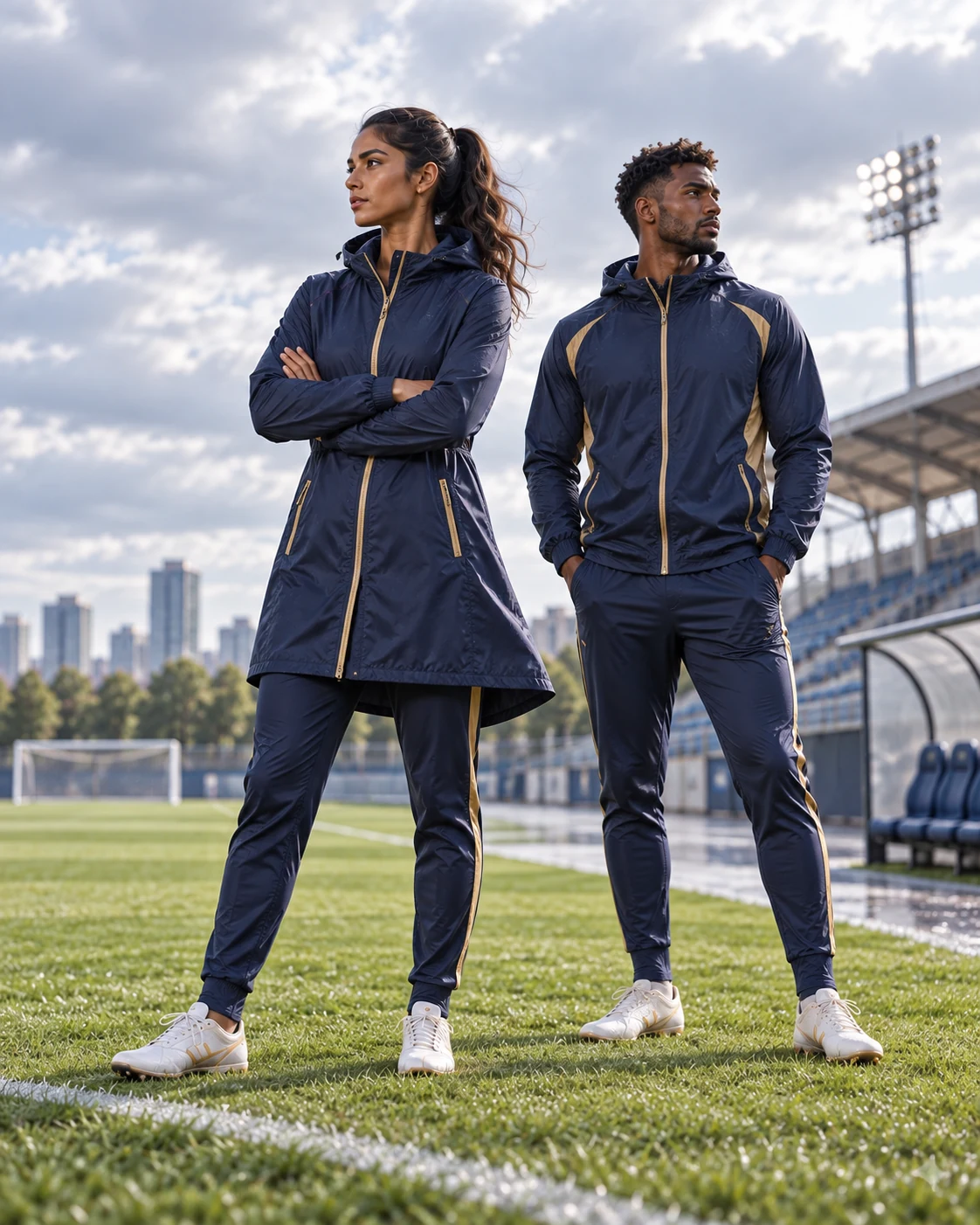 sideline & staff editorial soccer teamwear on an athlete